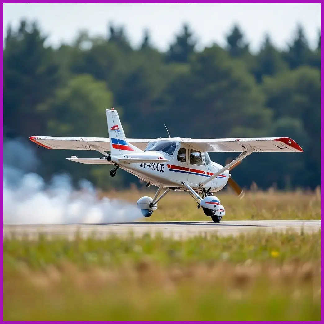 avion rc gasolina entrenamiento