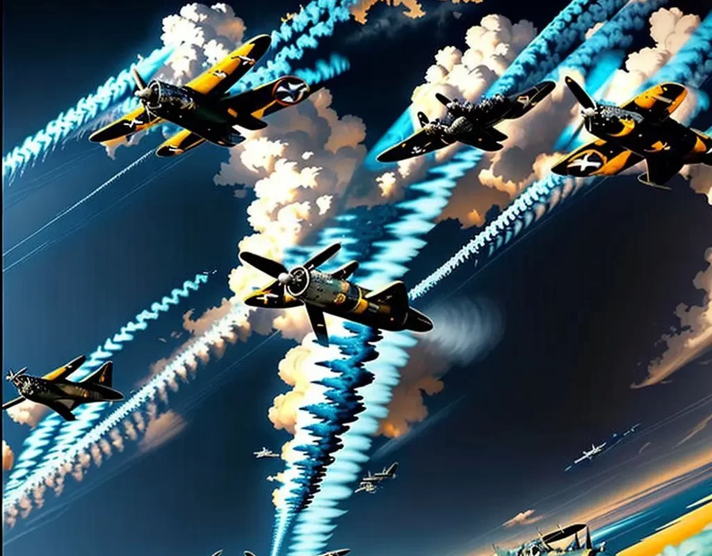 Aviones de la Segunda Guerra Mundial Americanos