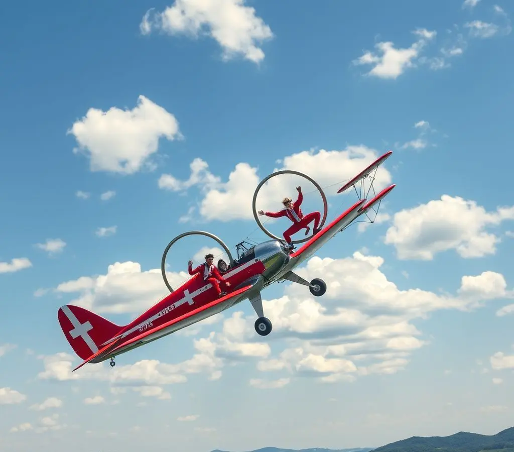 Barnstormers: Acróbatas aéreos que desafiaron el cielo