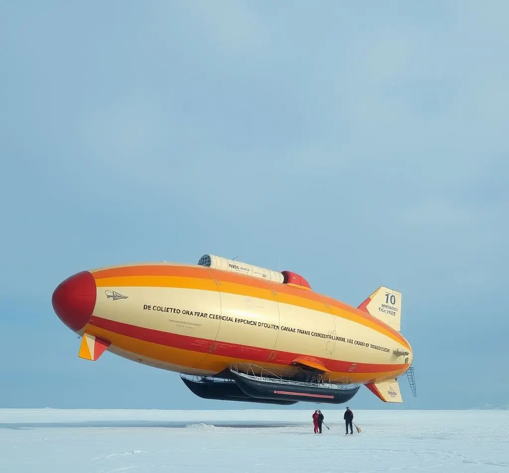 dirigible exploracion polar
