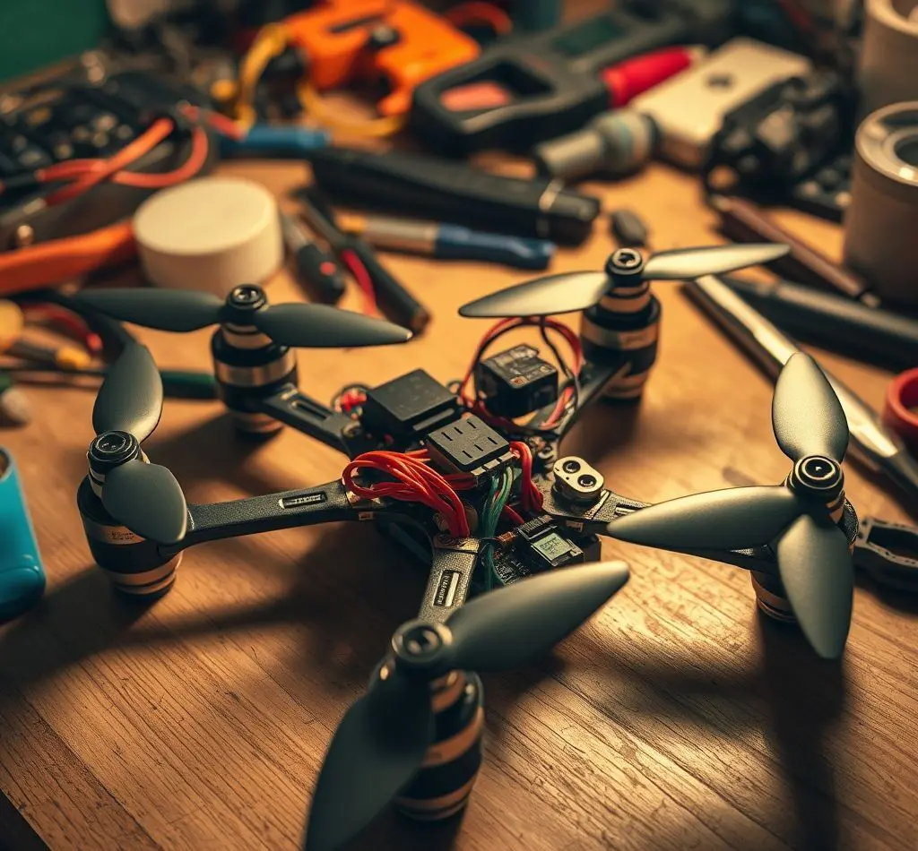 ensamblaje dron casero