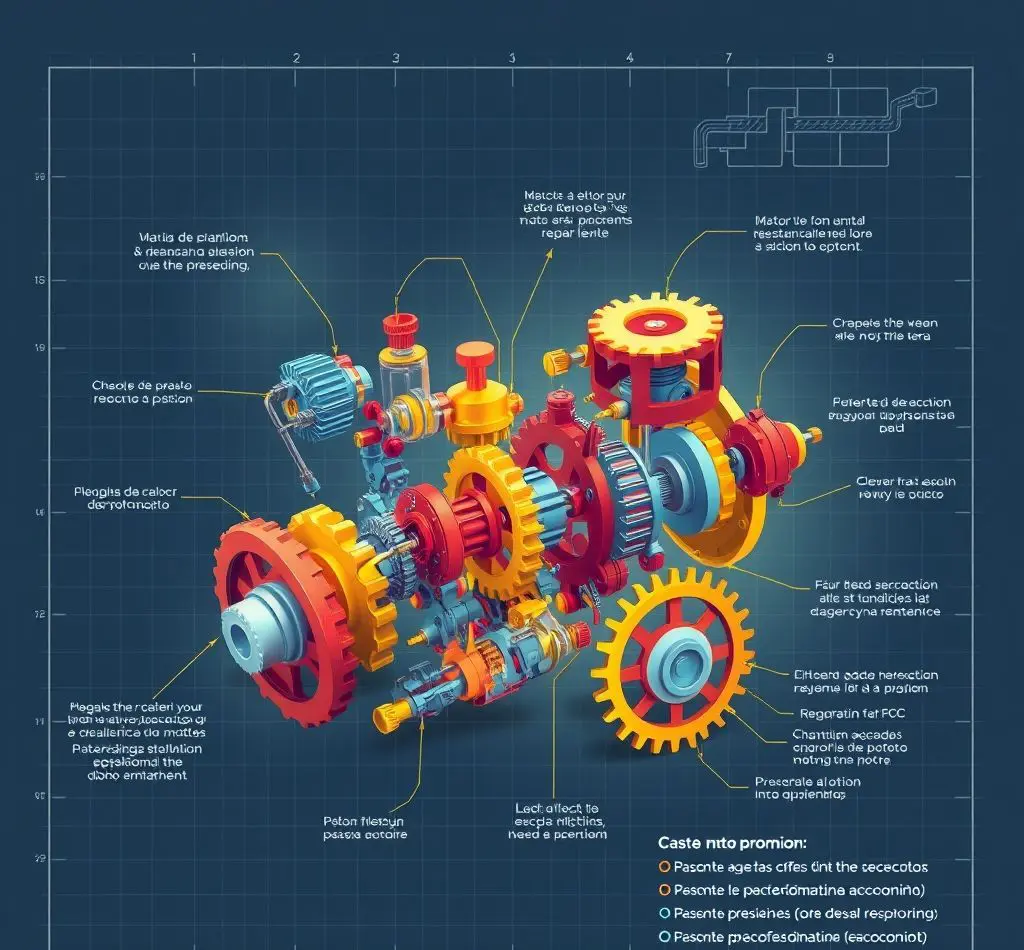 esquema motor reaccion