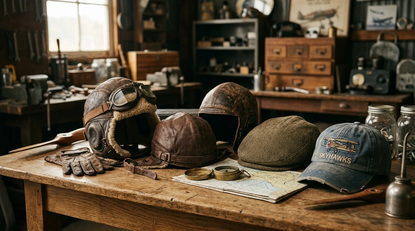 Gorras vintage de aviador: guía de compra 2026