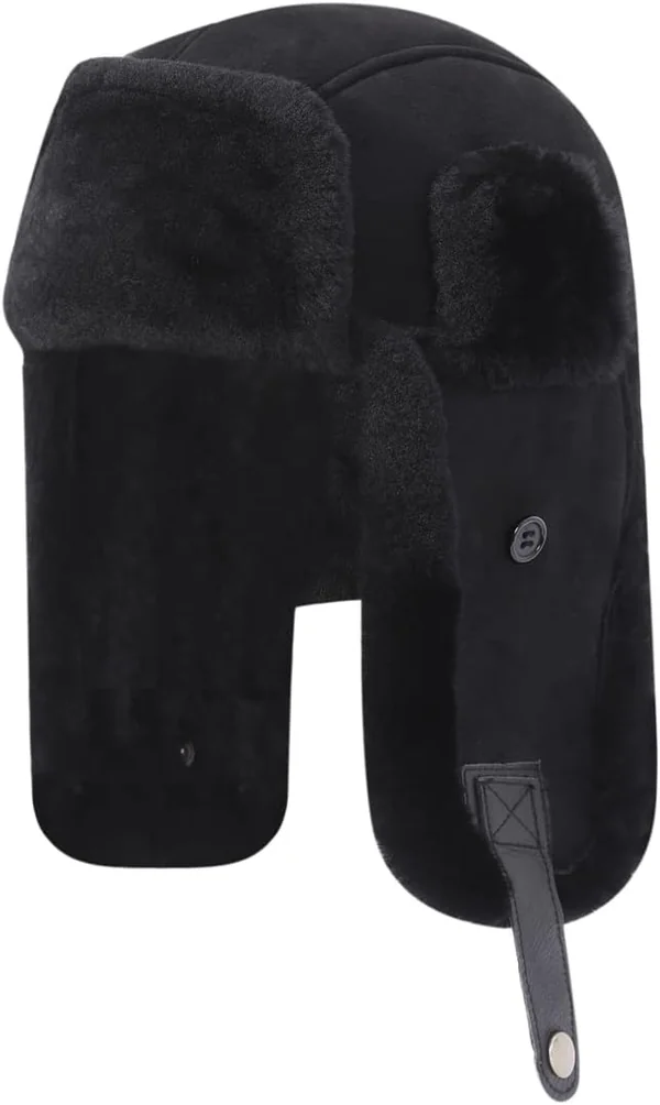 Gorro Aviador Piel Auténtica — Calidad premium semi-artesanal
