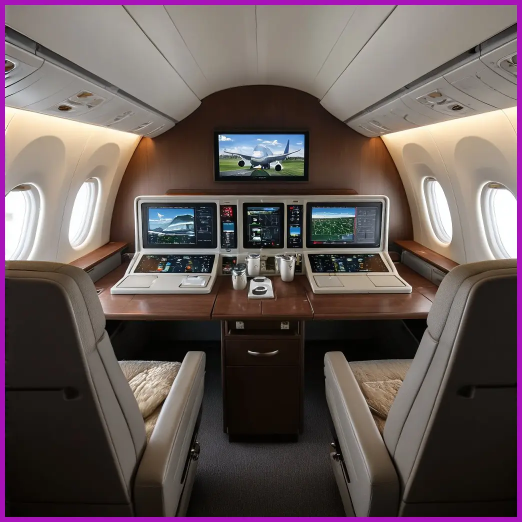 interior cabina a380
