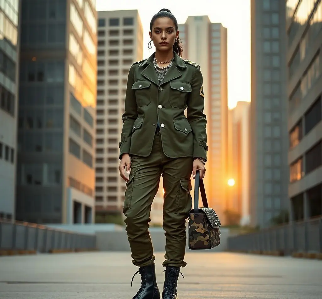 looks moda militar
