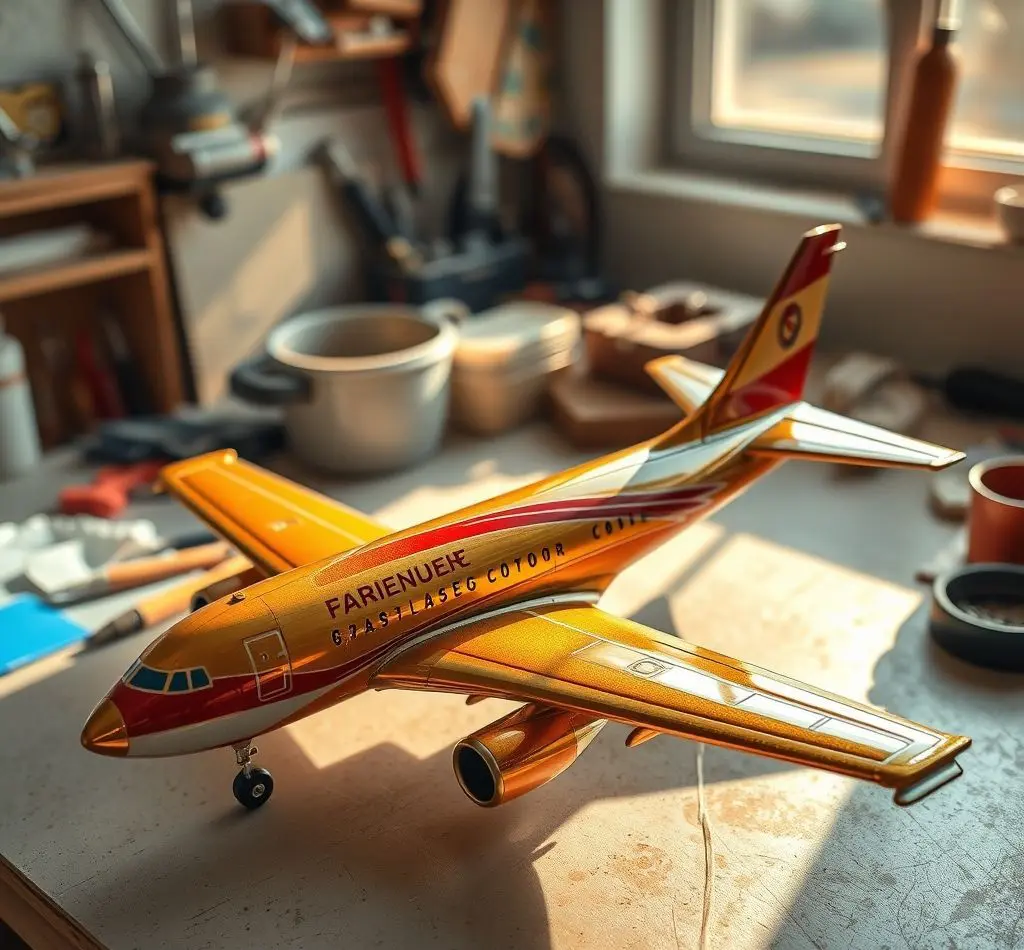 maqueta avion personalizada