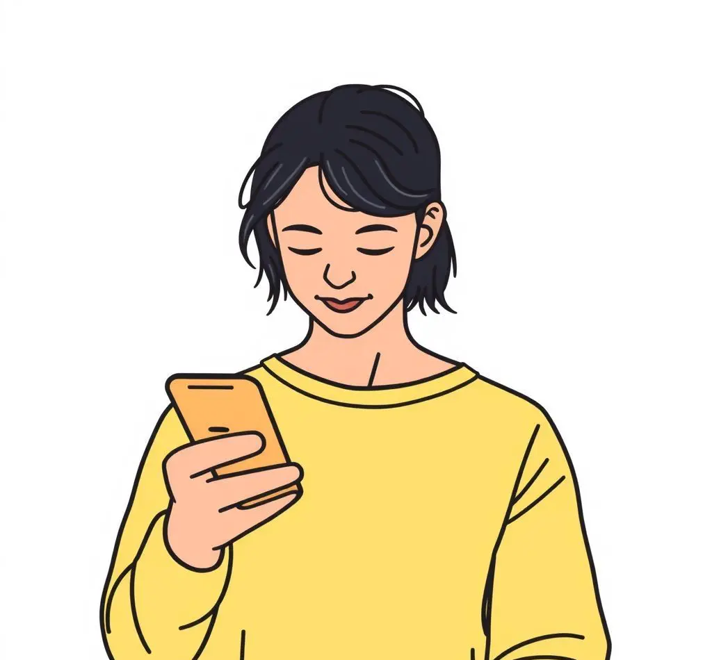 persona usando app para volar