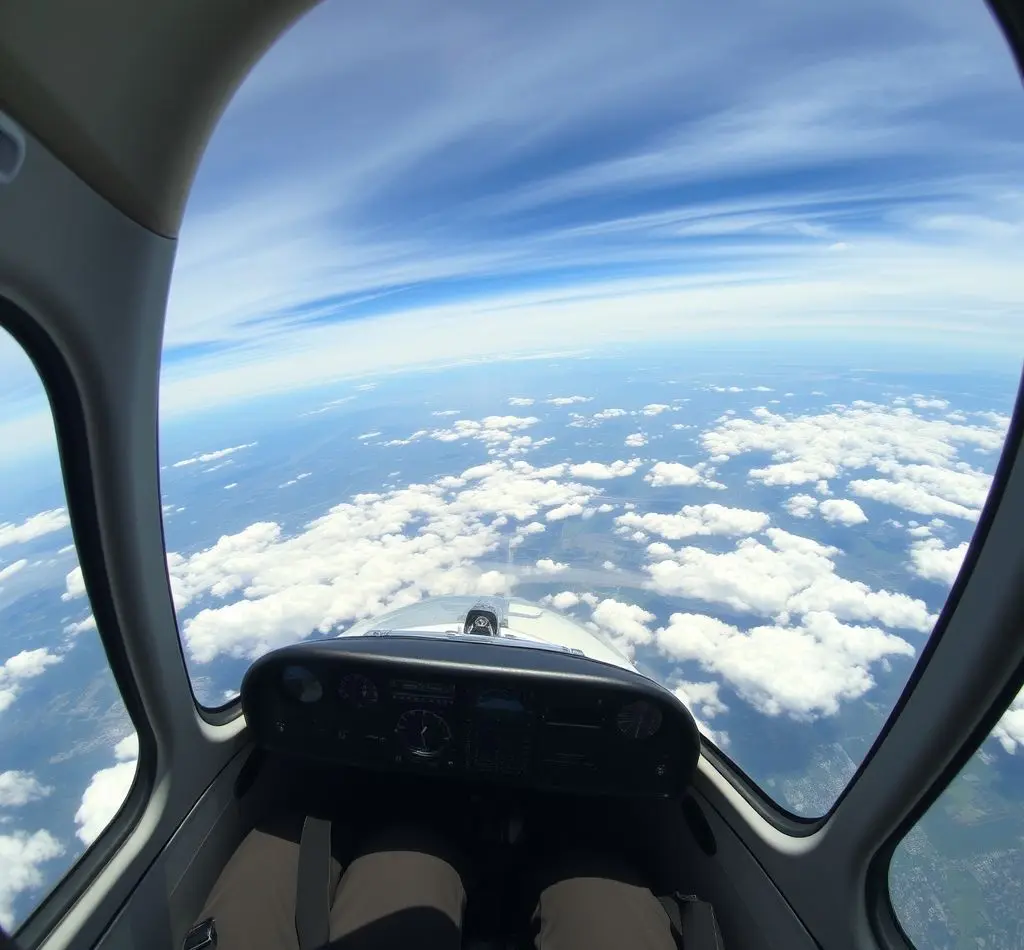 piloto cabina vuelo