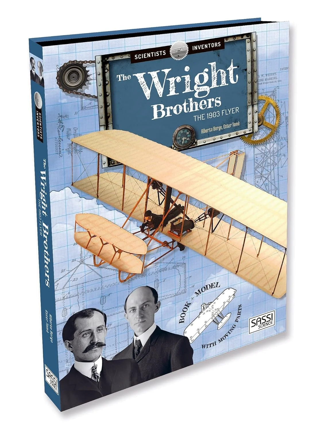 Hermanos Wright el vuelo de 1903 (Científicos e inventores)