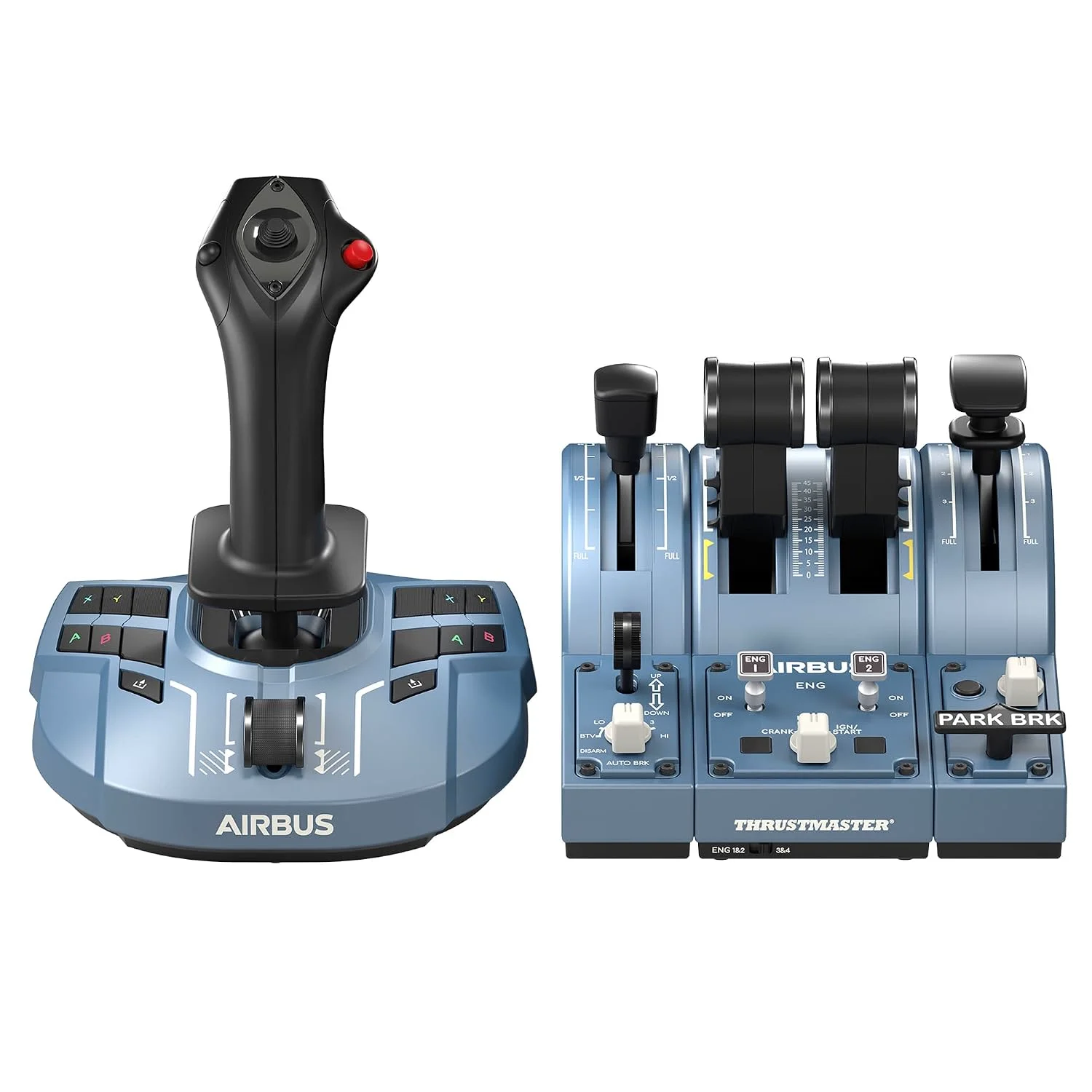 Thrustmaster TCA Captain Pack X Airbus Edition - XBOX y PC | Con licencia oficial de Airbus y XBOX, equipo de simulación de vuelo, réplicas ergonómica