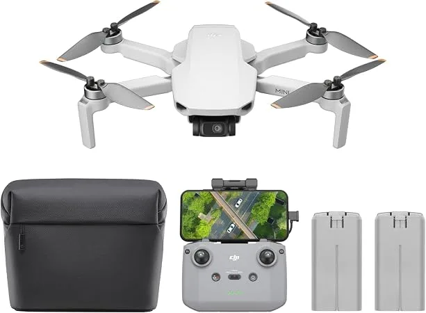 DJI Mini 4K (Pack con dos baterías)