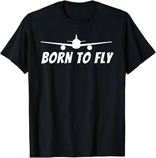 Born To Fly — Camiseta de aviación