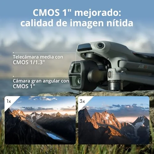 DJI Air 3S — Doble cámara para creadores de contenido