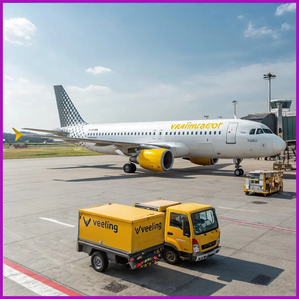 vueling en aeropuerto
