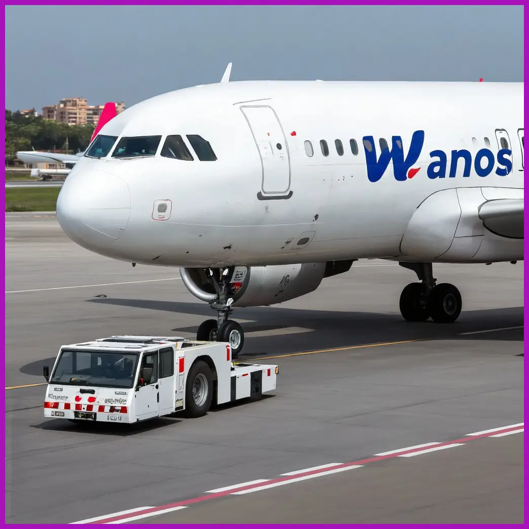 wamos air en plataforma